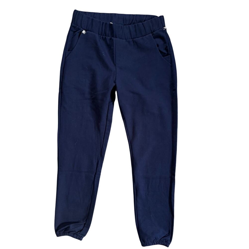 Figs French Terry Sweatpants Scrubs in Navy Blue Size XS XSmall NEW